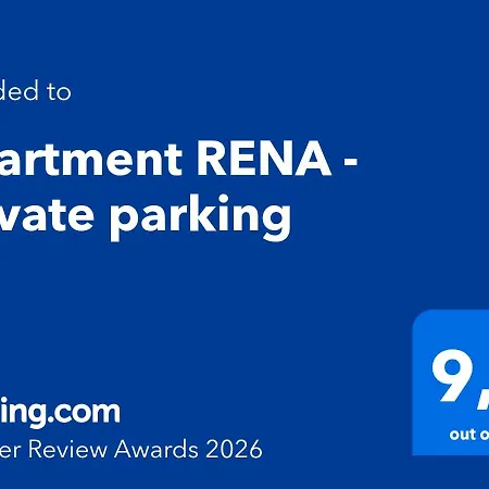 아파트 Rena - Private Parking